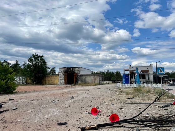    На территории завода «Азот» в Северодонецке Никита Третьяков © ИА REGNUM