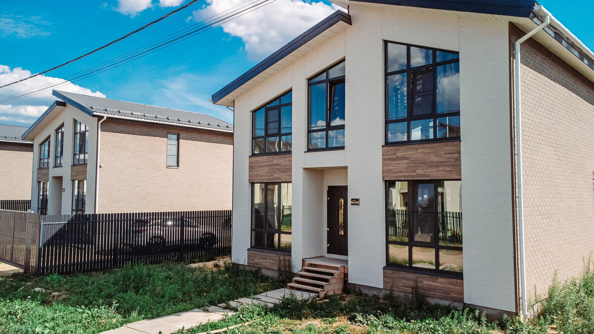 Наши дома, расположенные в КП Жюльверн, г. Пушкино