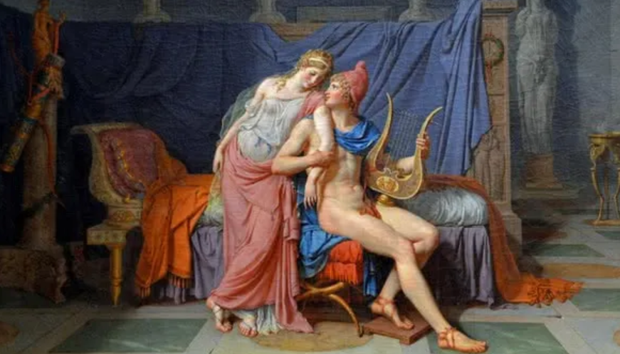 Любовь Париса и Елены Троянской, Давид (1788)