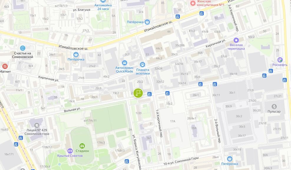 Промзона Кирпичные улицы