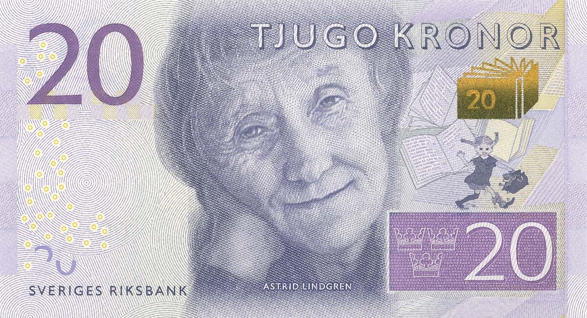 Астрид Линдгрен (1907-2002), шведская писательница