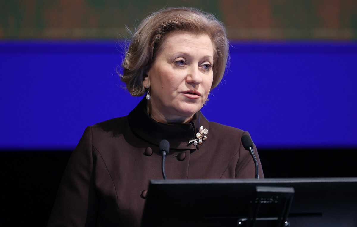    Глава Роспотребнадзора Анна Попова  Михаил Джапаридзе/ТАСС