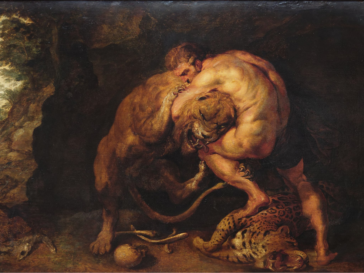 "Геракл и немейский лев", Питер Пауль Рубенс