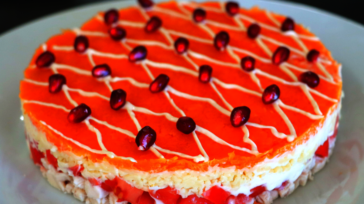    Новогодний салат