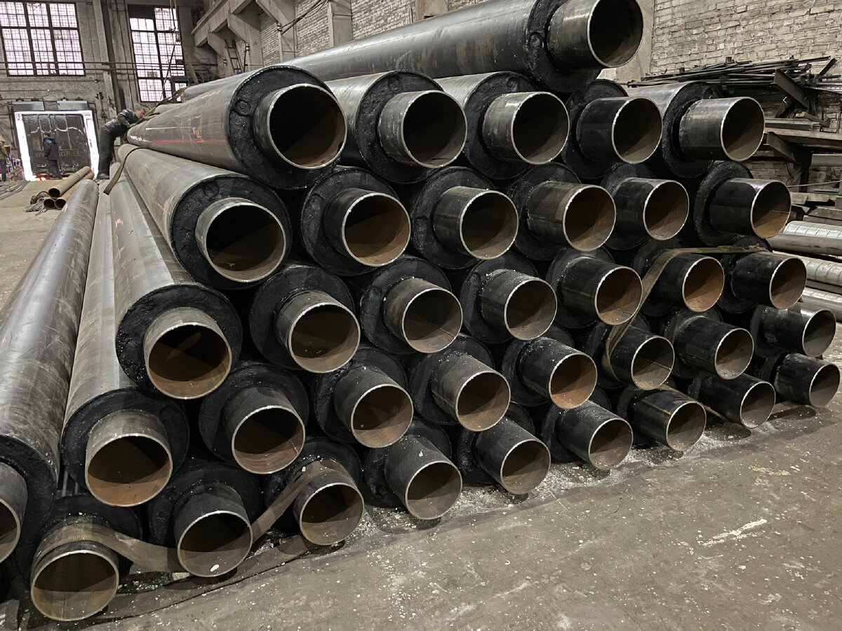 Отгрузка труб ППУ изоляции в Мурманскую область