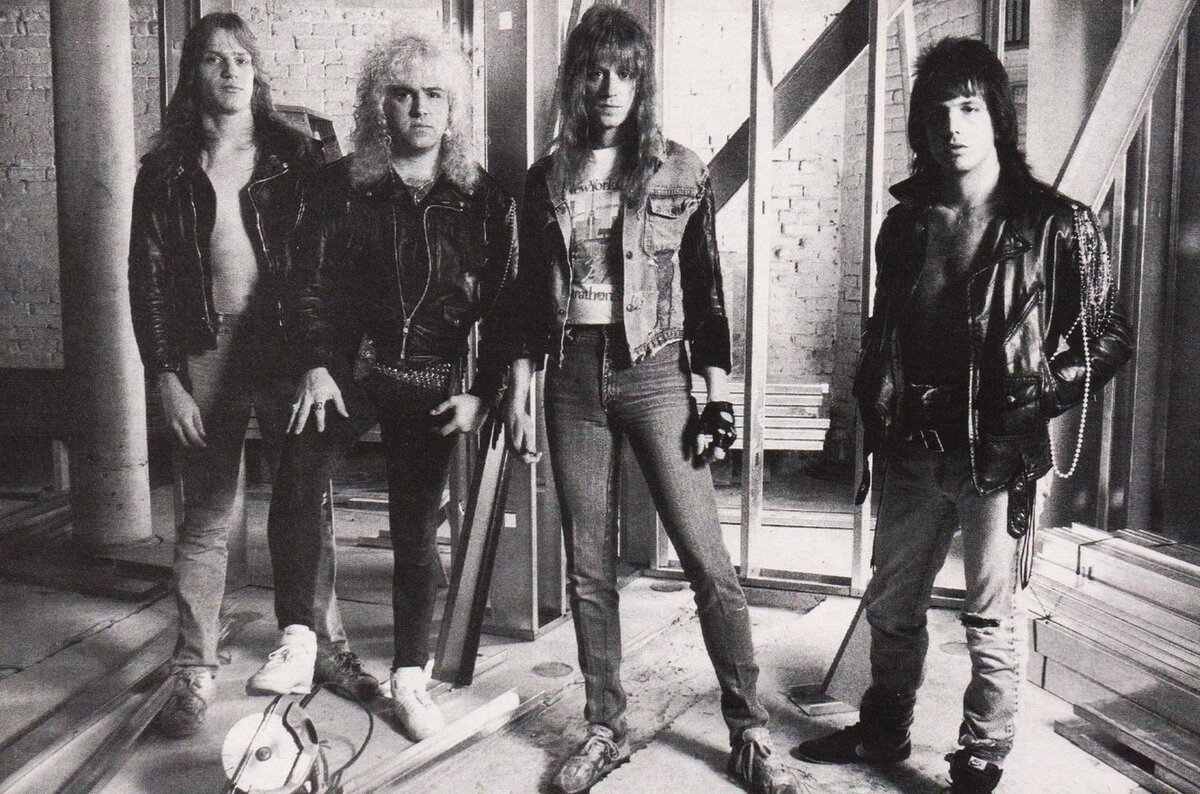 Riot: Боб Джарзомбек, Дон Ван Ставерн, Марк Рил и Тони Мур