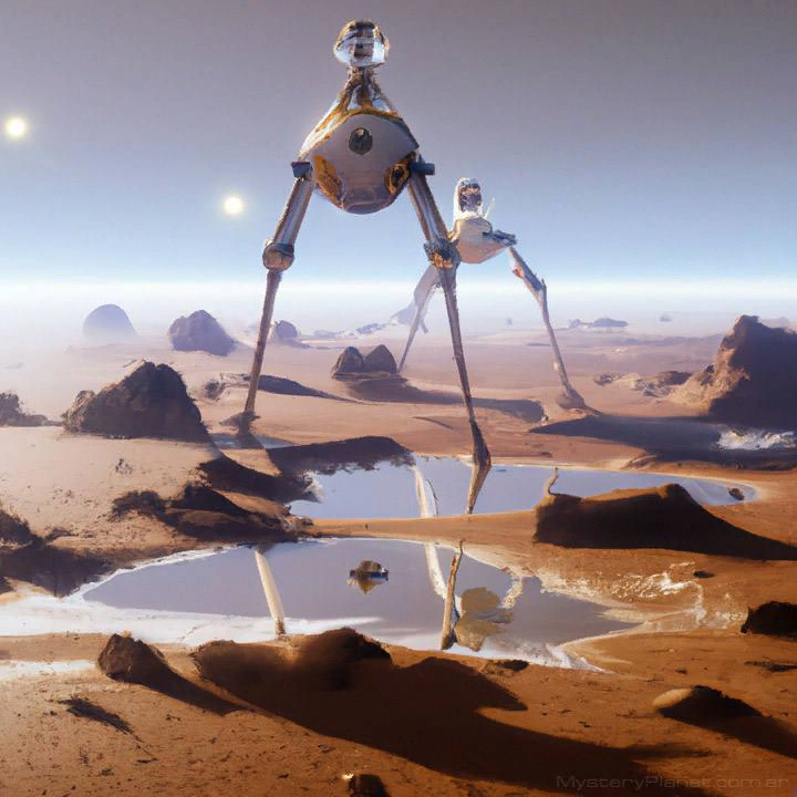 Зонд-аппарат фон Неймана способен воспроизводить себя, извлекая материалы из различных небесных тел на своем пути. Фото: MysteryPlanet.com.ar.