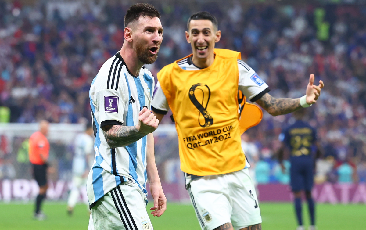 Лионель Месси и Анхель Ди Мария - чемпионы мира! Фото: globallookpress