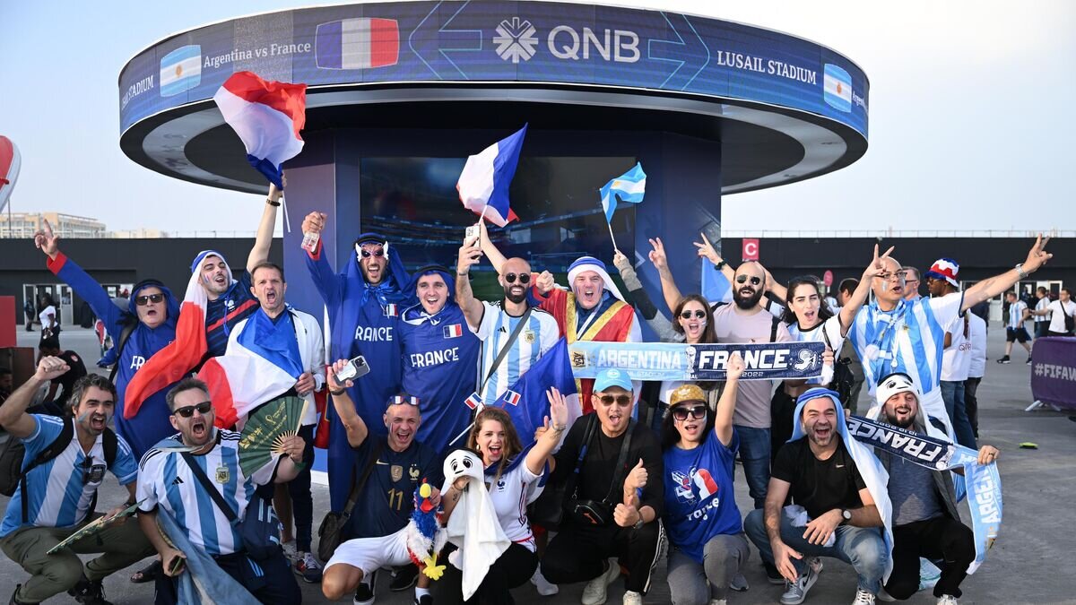    Болельщики сборной Франции© РИА Новости / Григорий Сысоев