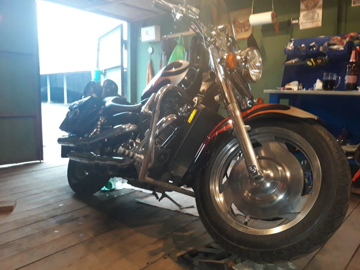 Любимый мотоцикл моего тренера по мотокроссу - Андрея Ярыгина.