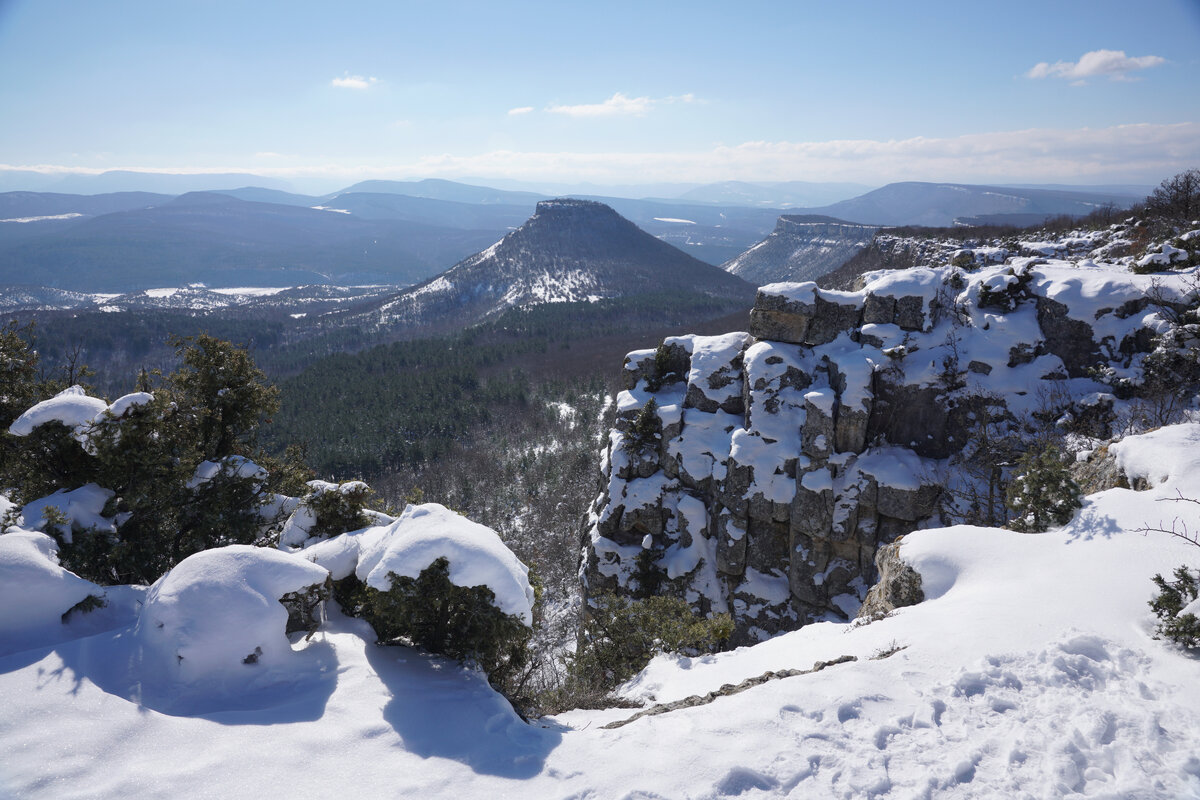 Вид на Тепе-Кермен // Фото: Виталий Еременко