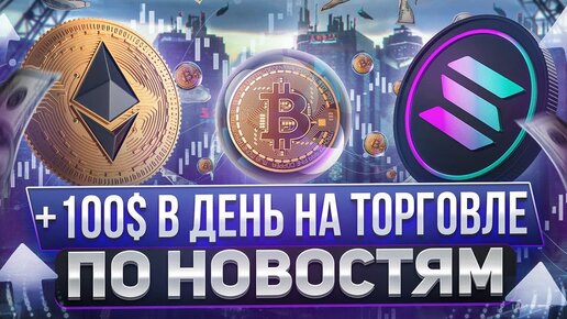 Самая Простая ТОРГОВАЯ СТРАТЕГИЯ на Фьючерсах! Трейдинг по Новостям