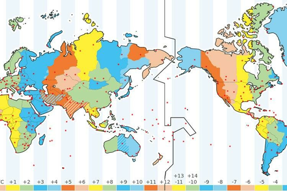 Date line. Линия перемены дат на карте мира. Линия смены часовых поясов. Часовые пояса Тихого океана. Линия смены дат.