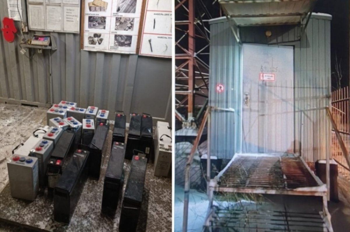    В Тверской области мужчина воровал аккумуляторы с сотовых вышек