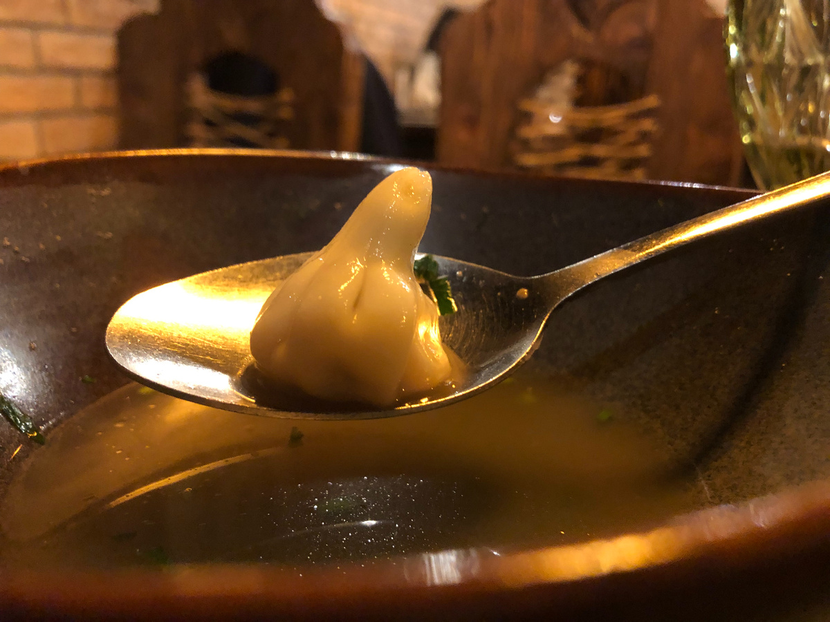 Хинкальный суп