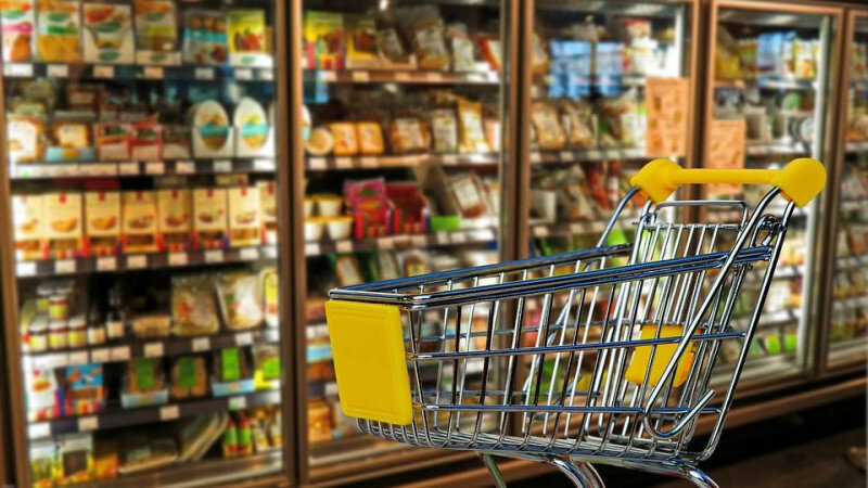     Продуктовый магазин. Корзина. СС0