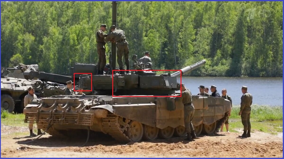 Танк Т-72Б3 с КАЗ Т09-А6 "Арена-М", 2021 год. / Источник фото: Яндекс.Картинки