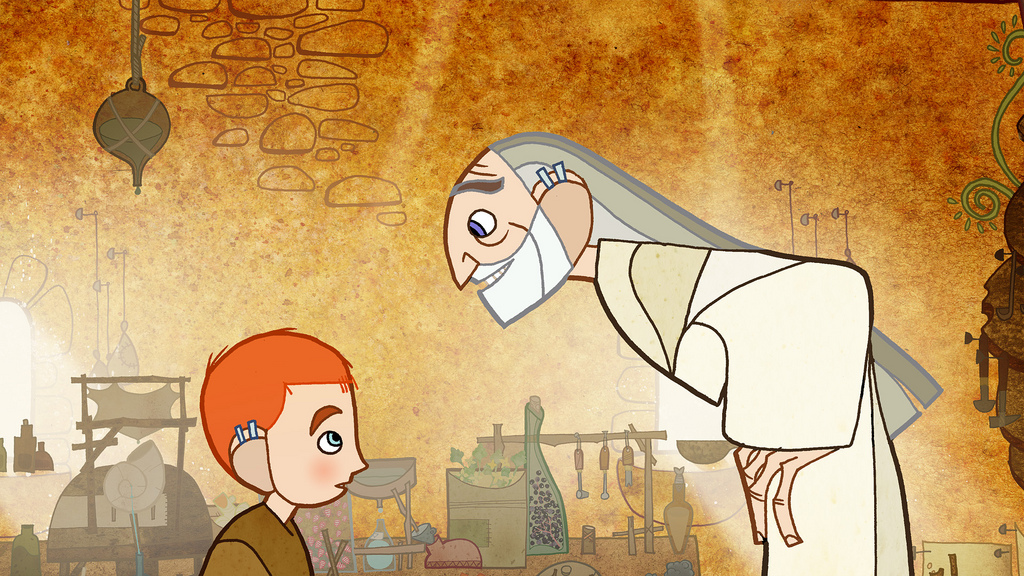 IX век. В ирландской глубинке спряталось старинное аббатство Келлс под руководством авторитарного настоятеля. Воспитанный им племянник по имени Брендан — мальчик славный и способный. Ему 12 лет, и он вместе с другими монахами старательно трудится над укреплением стен аббатства для защиты от набегов викингов. Новая жизнь ждет Брендана с прибытием Брата Эйдана, знаменитого мастера-иллюстратора и хранителя необычной незаконченной книги с иллюстрациями. Брат Эйдан принимает мальчика под свое крыло и посвящает его в искусство иллюстрации, пробуждая невероятный интерес и удивительный талант.