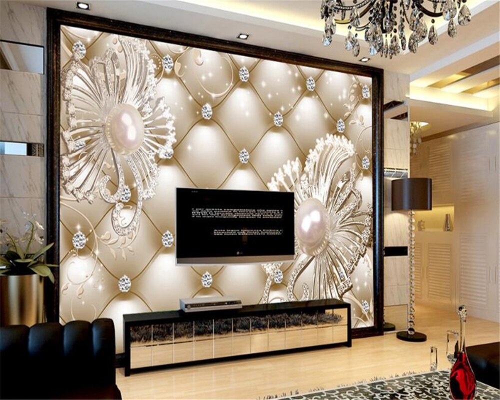 Стерео обои для гостиной