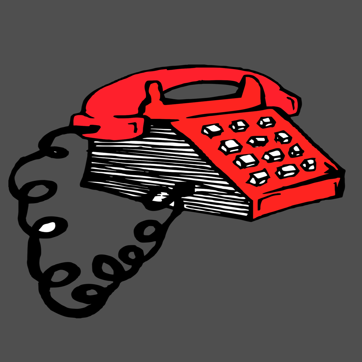 Телефон не красный - он просто раскалился до красна! Просто жуть какая горячая линия оказалась в этом году...!