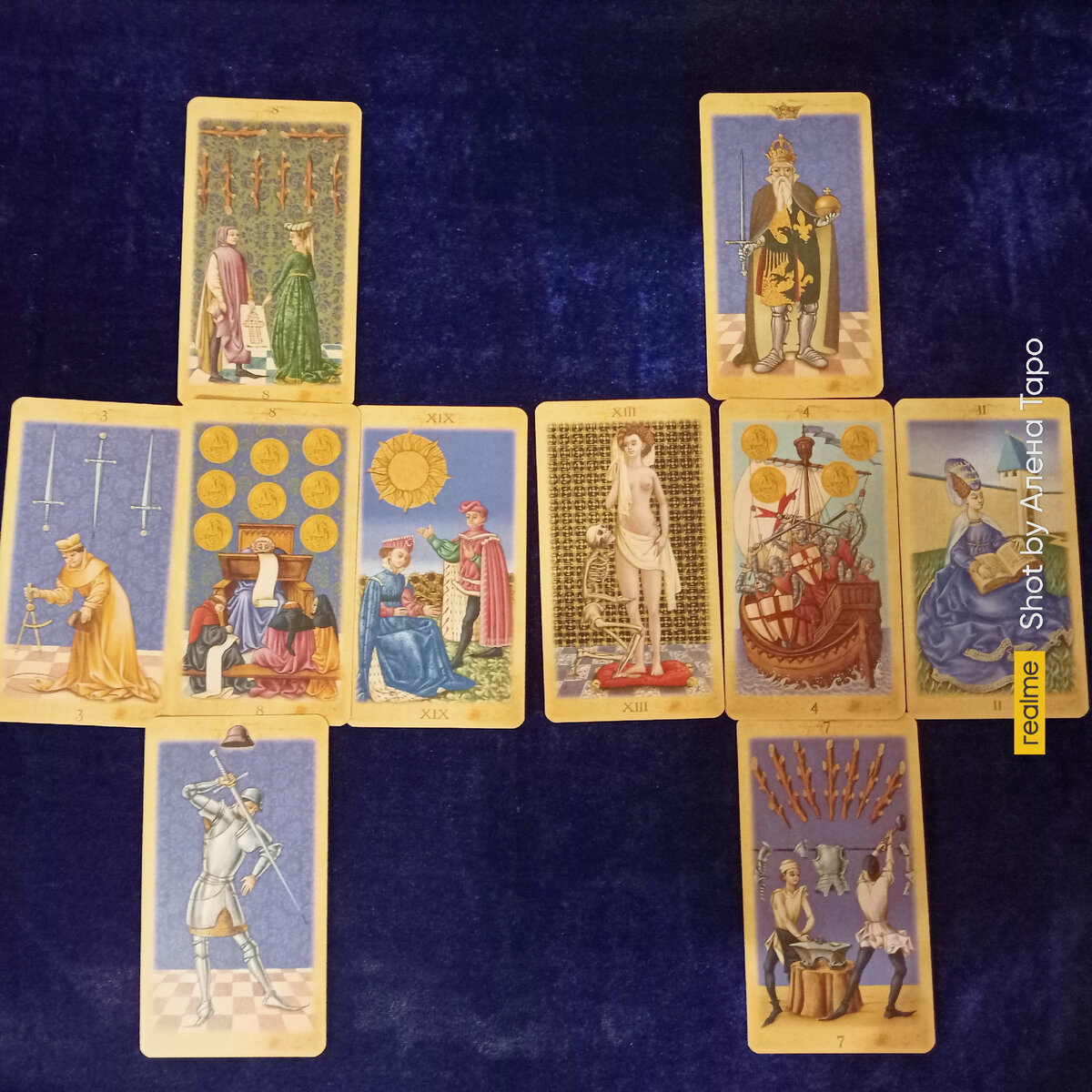 Общее фото расклада 