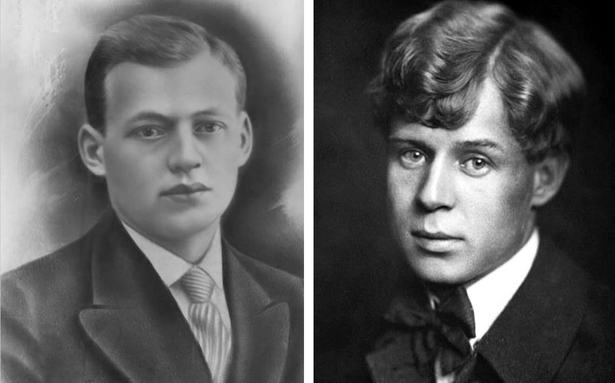 Алексей Ганин / Сергей Есенин. Источник: WikiCommons