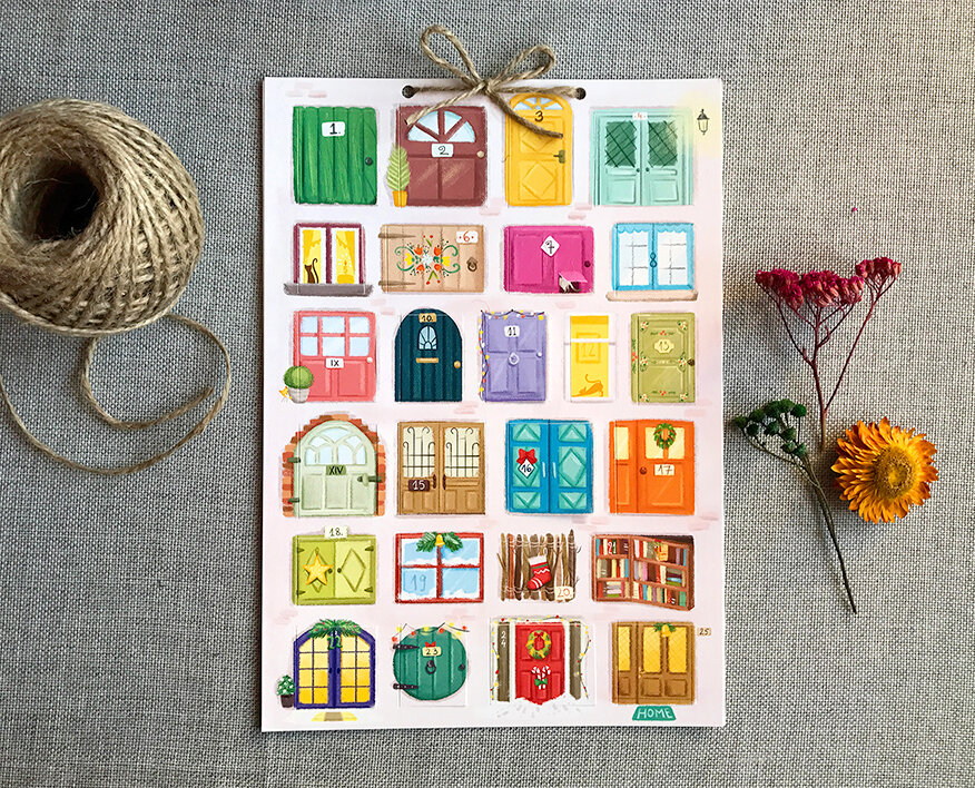 Источник фото: https://www.behance.net/gallery/45574617/Advent-Calendar