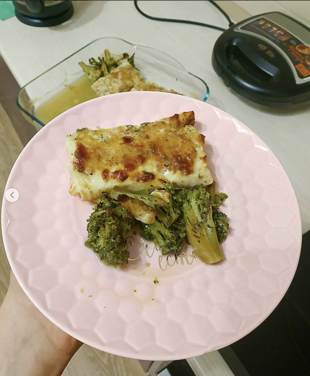 Очень удобный вариант: гарнир и рыба готовятся одновременно