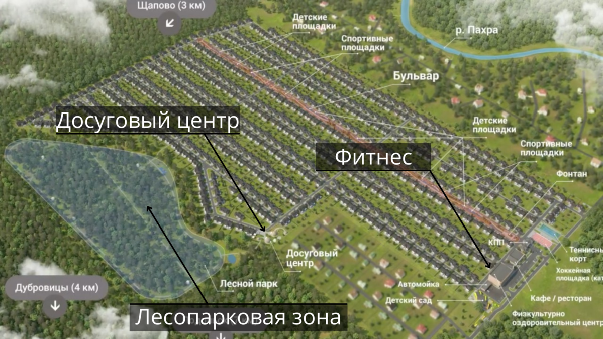 Лосиный остров 1 коттеджный поселок карта
