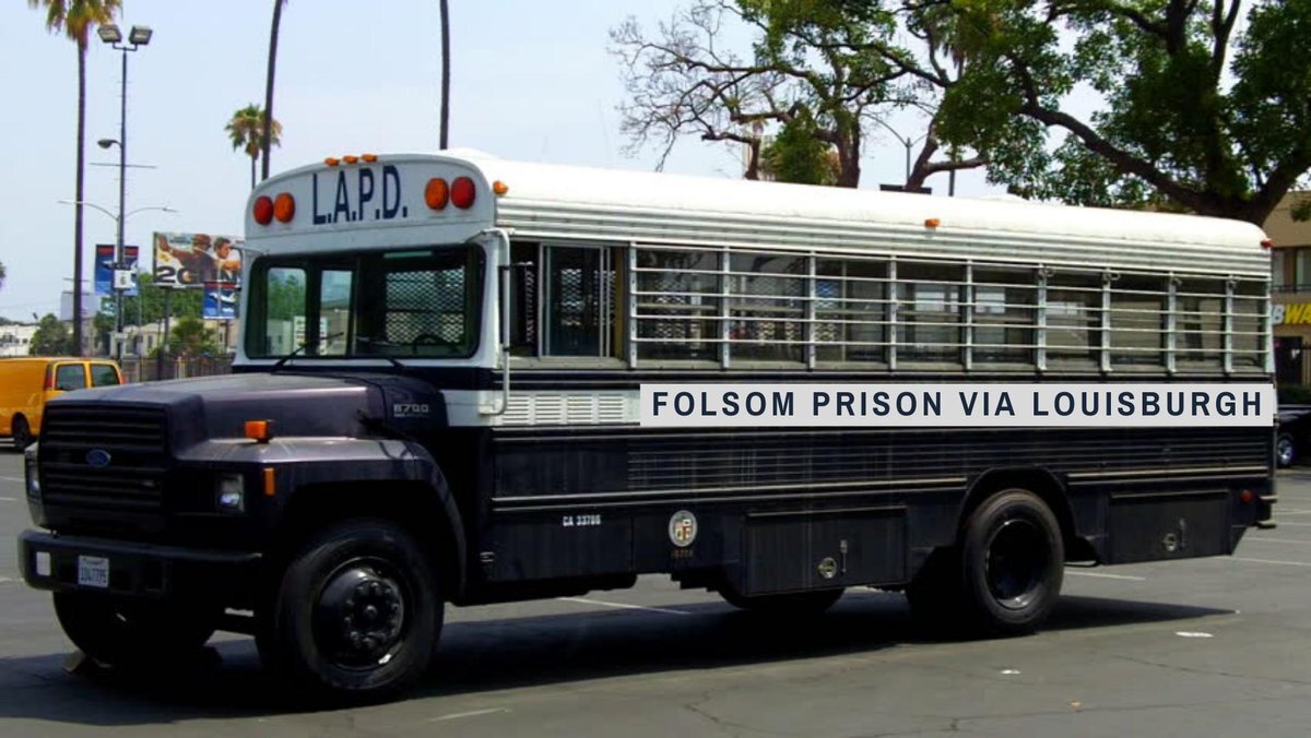 Автобус для перевозки заключенных
