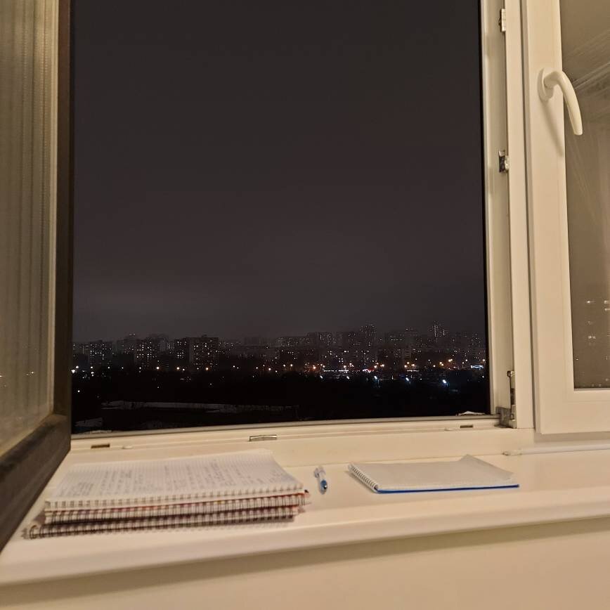 Вид из окна моего балкона