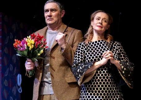 С Евгенией Дмитриевой в спектакле "У каждого свои недостатки"