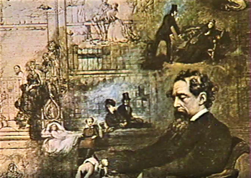 Кадр из программы "Литературный альманах" (1987)