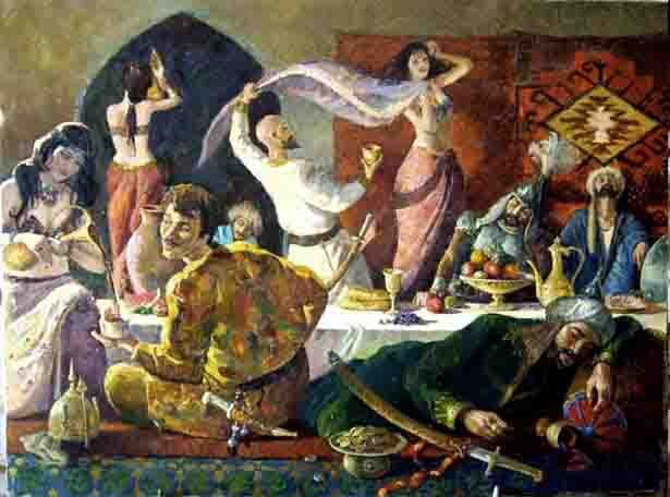 Алпамыш. Пир. Худ. Халыкбердыев Е. А. Рис. : https://posredi.ru/