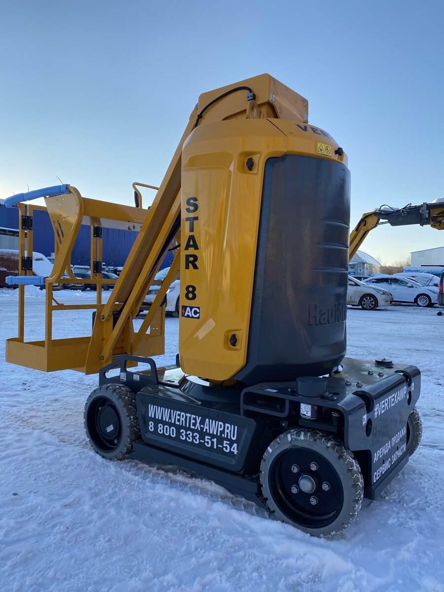 Вертикальный подъемник Haulotte Star 8 от компании VERTEX