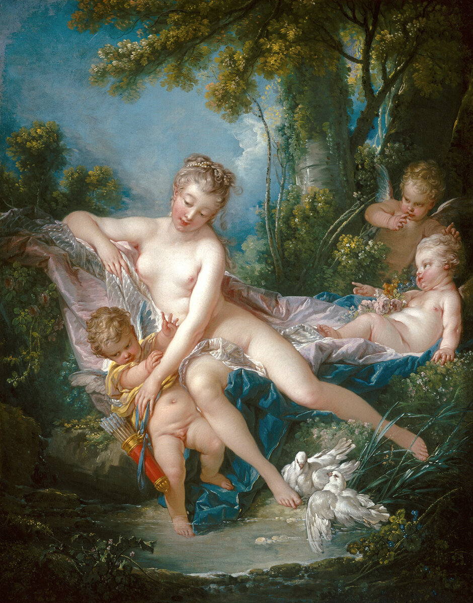 Франсуа Буше Венера утешающая Амура