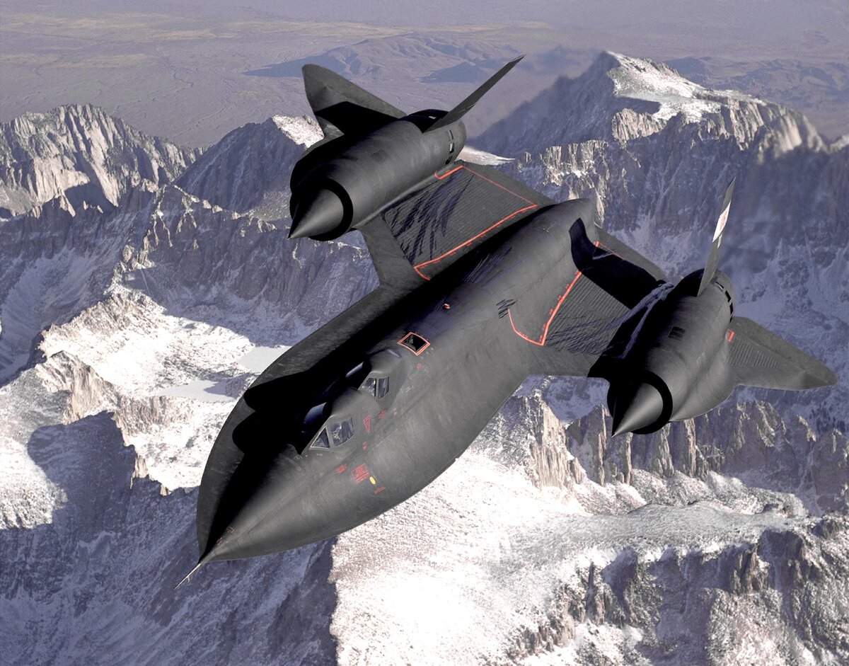 самолёт-разведчик Lockheed SR-71 Blackbird