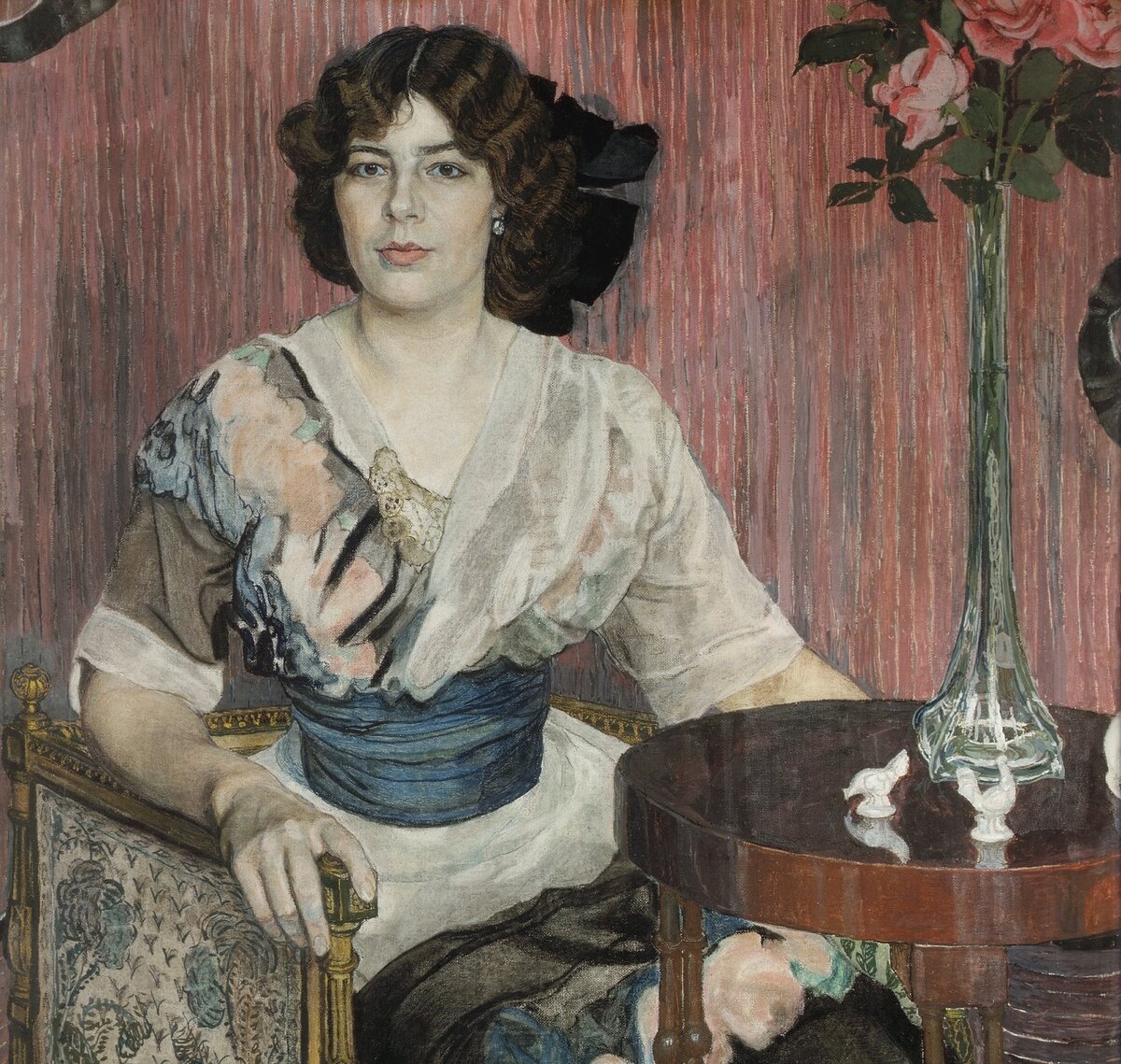 Головин А.Я.  Женский портрет. 1900
