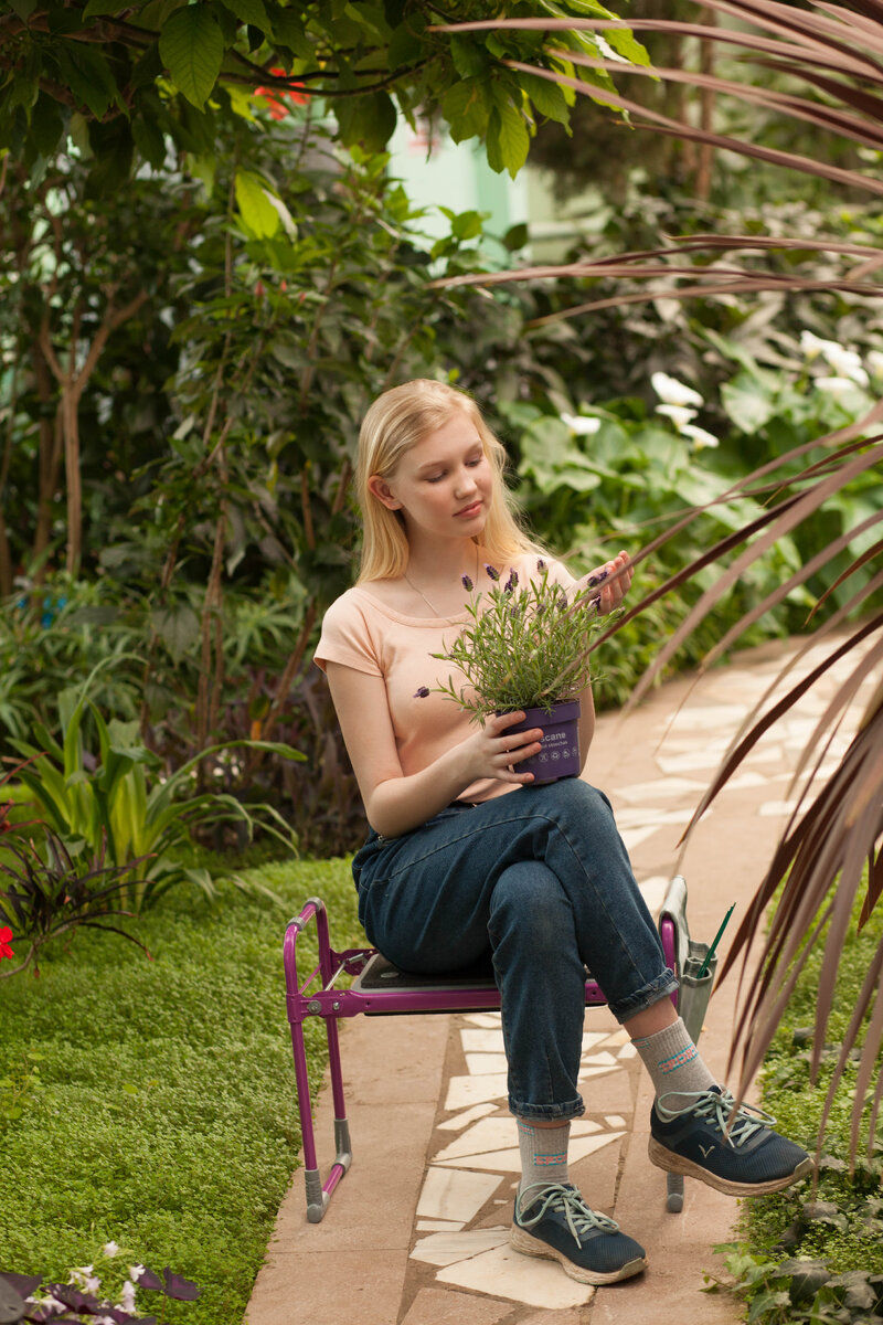 Садовая скамейка-перевёртыш InHome 