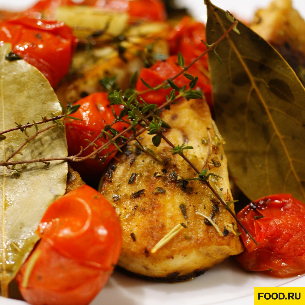 Закуска с помидорами