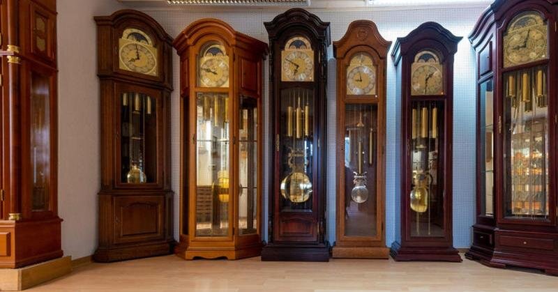 Исторические дедушкины часы в музее часов Гарца.
