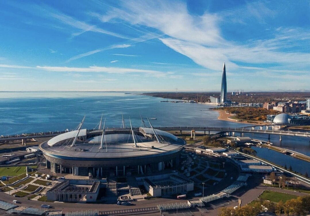 "Газпром Арена", где пройдет финал. Фото sp-zp.ru