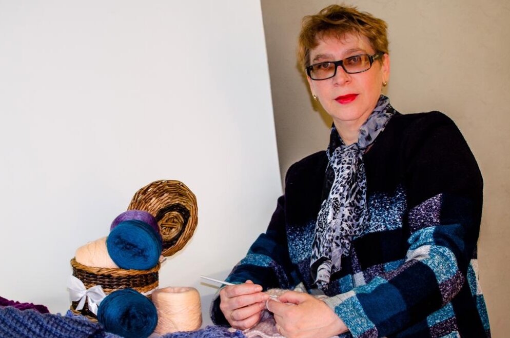 Тамбовская волчица, которая вяжет и учит вязать крючком 