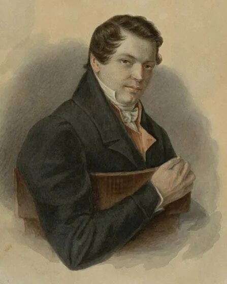 Неизвестный художник (с оригинала Николая Бестужева). Портрет Михаила Михайловича Нарышкина. 1830–40-е. Государственный музей истории российской литературы им. В.И. Даля (Государственный литературный музей), Москва