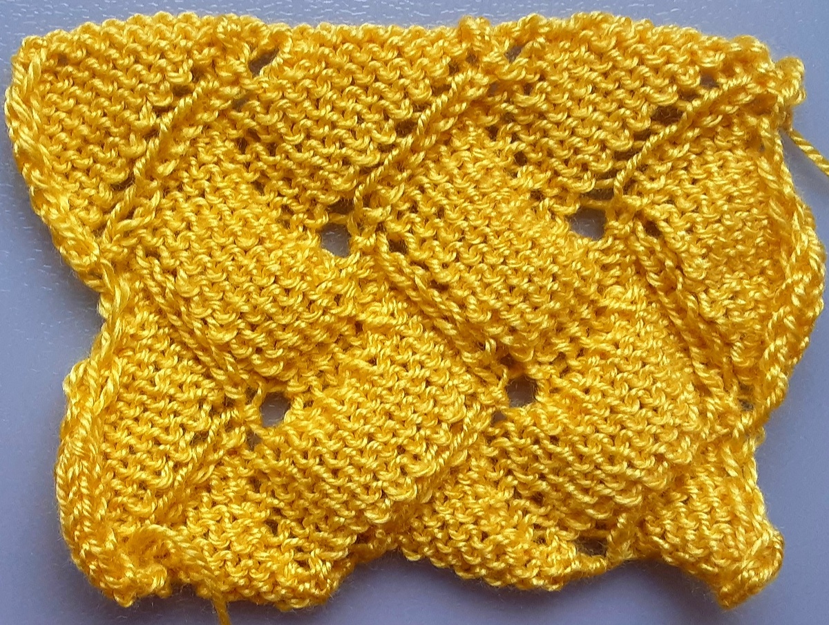 Изнаночная сторона узора.