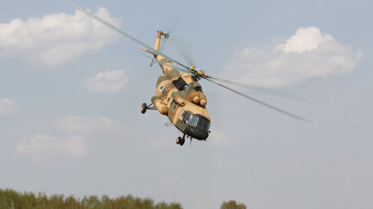    Демонстрация вертолета МИ-17 В-5© РИА Новости / Максим Богодвид