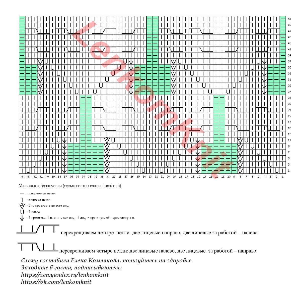 Lenkomknit вязание спицами для женщин с описанием и схемами