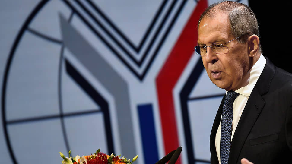 Фото: Иван Водопьянов / Коммерсантъ📷Сергей Лавров в 2021 году