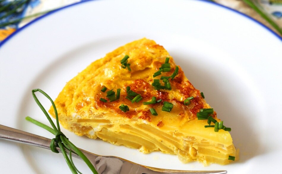 Испанский омлет «Tortilla de patatas»