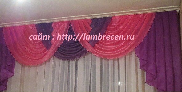мягкий ламбрекен